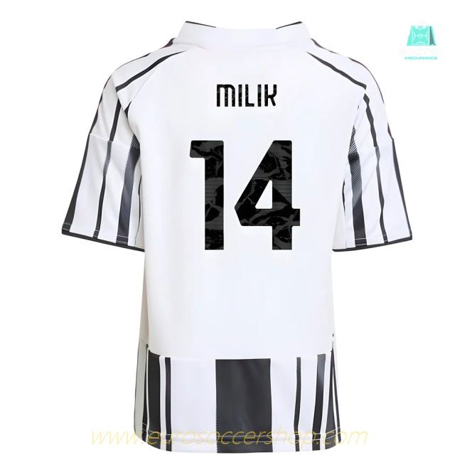 2025-2026 Juventus Home Mini Kit (Milik 14)