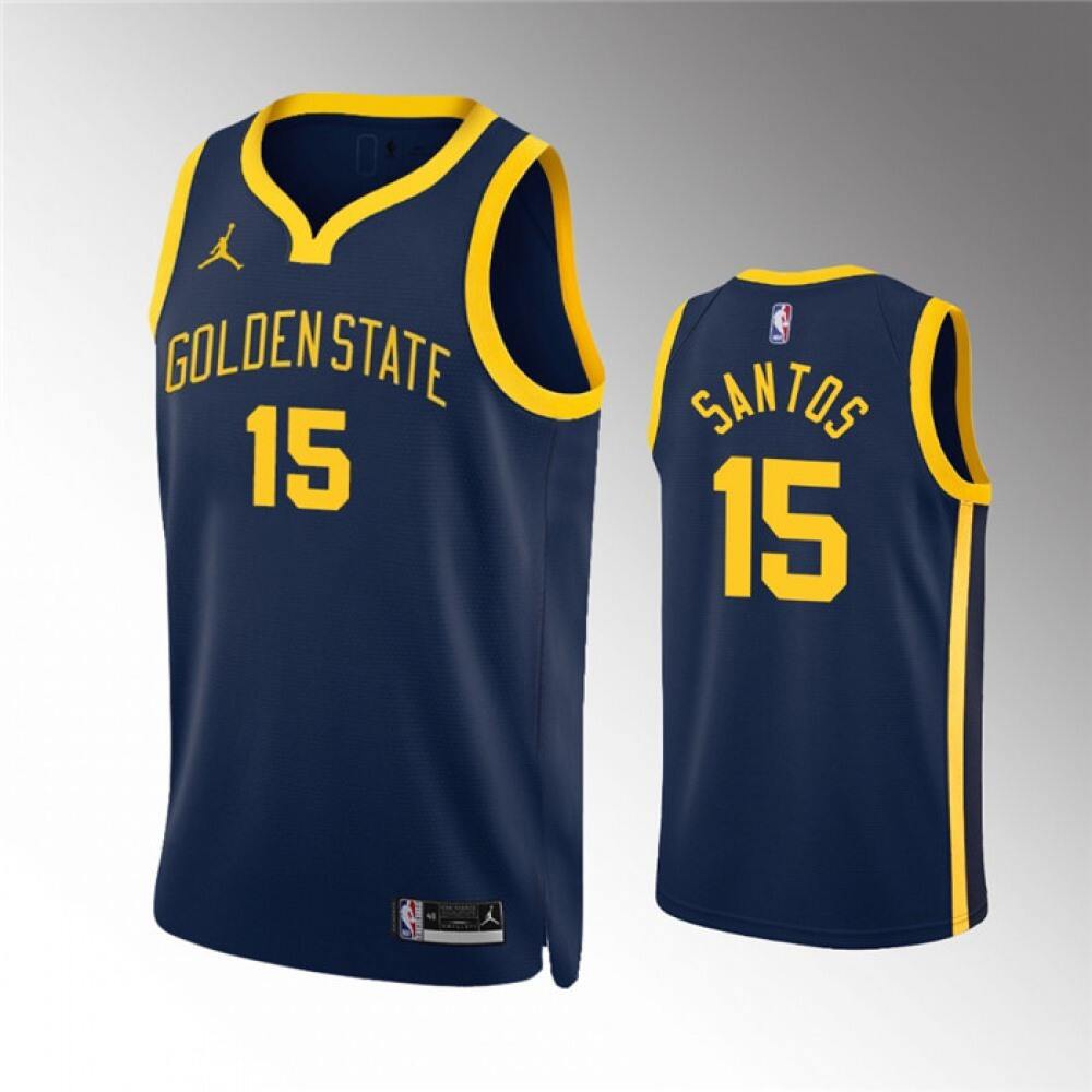 Official 15 Golden State Warriors Jersey Navy - - Game Day Essential