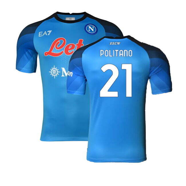 Official Partenopei Home Uniform Napoli 202 #2 Affordable Fashio (v3)