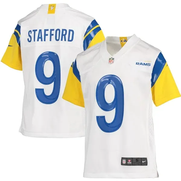 Los Angeles Rams Game NFL Jersey - White | Authentic Football Apparel