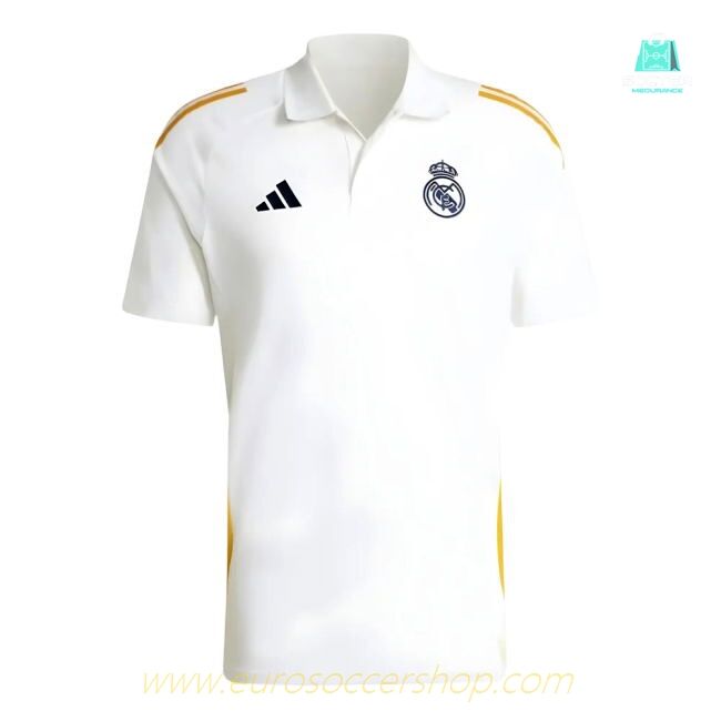 2024-2025 Real Madrid Polo Shirt (White)