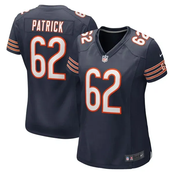 None Lucas Patrick Game Jersey - Navy | NFL Player Jersey | NFL Footba