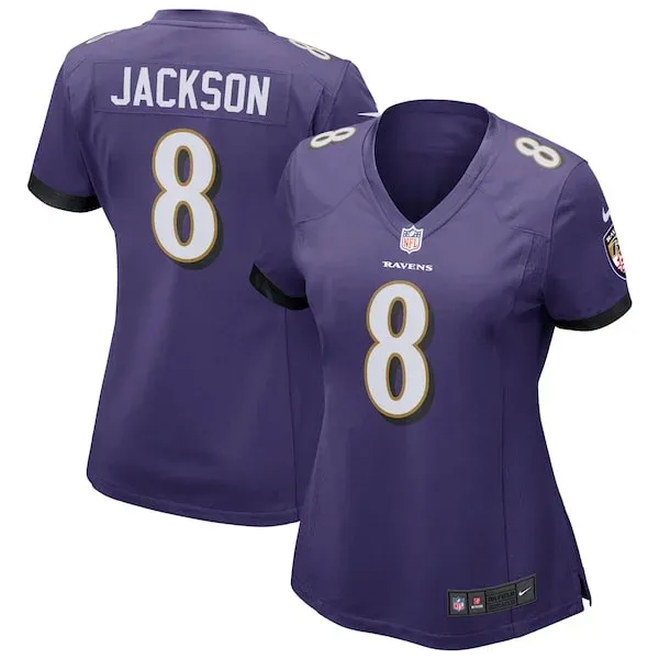 Performance Baltimore Ravens Game Jersey - Premium Purple NFL Fan J...