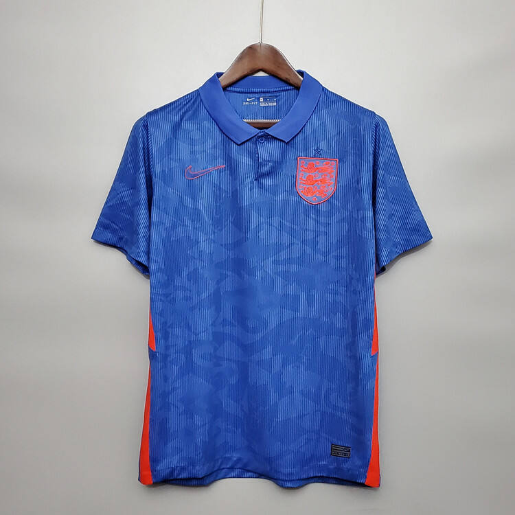 Euro 2020 England Kit Soccer Shirt Away Blue Football Shirt -
