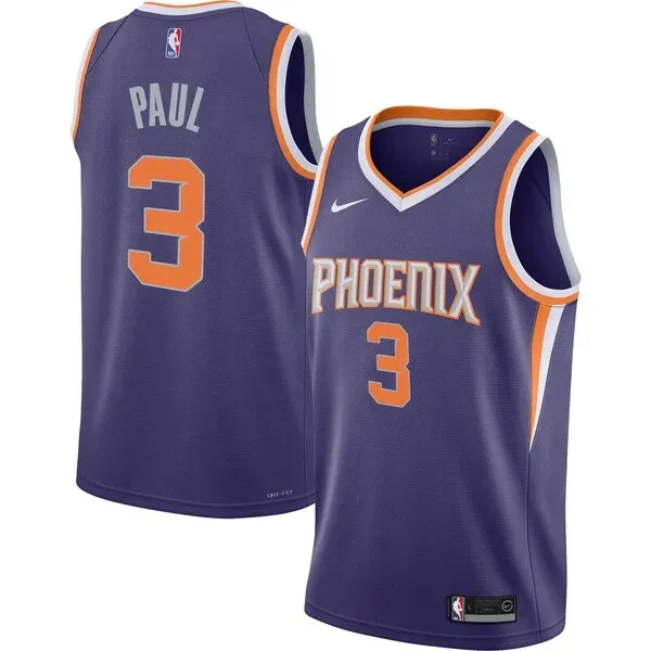 Chris Paul PHX Swingman Jersey - retro Basketball - White casual