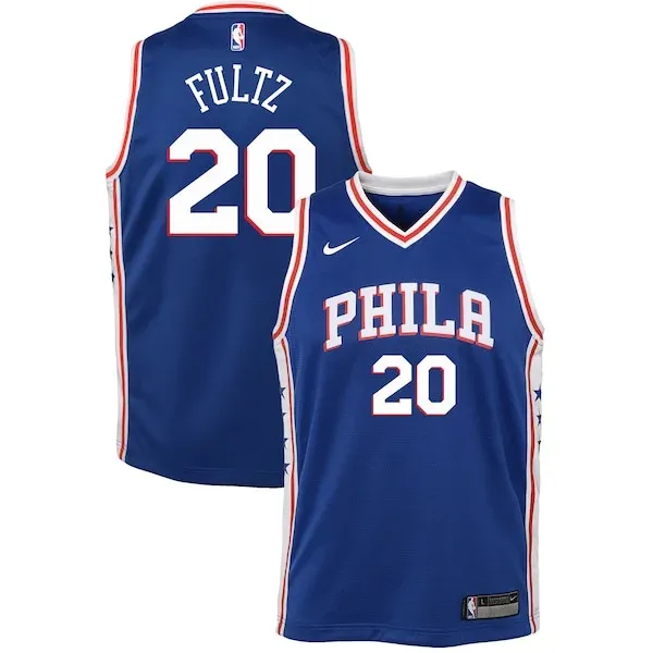 Markelle Fultz PHI Swingman Jersey - stylish Basketball - Blue