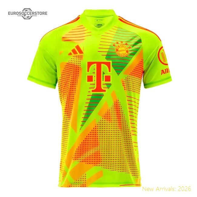 2024-2025 Bayern Munich Home Goalkeeper Shirt (yellow) - Economical