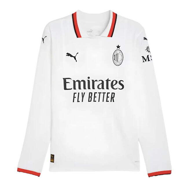 2024-2025 Ac Milan Away - Breathable Material - Serie A