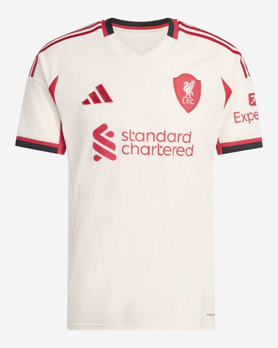 Liverpool Away Soccer Jersey 2025/26 Authentic Kit