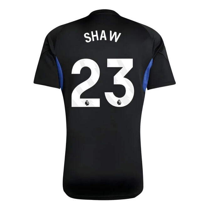 2025-2026 Man Utd EU Training Jersey (Black) - Kids (Shaw 23)