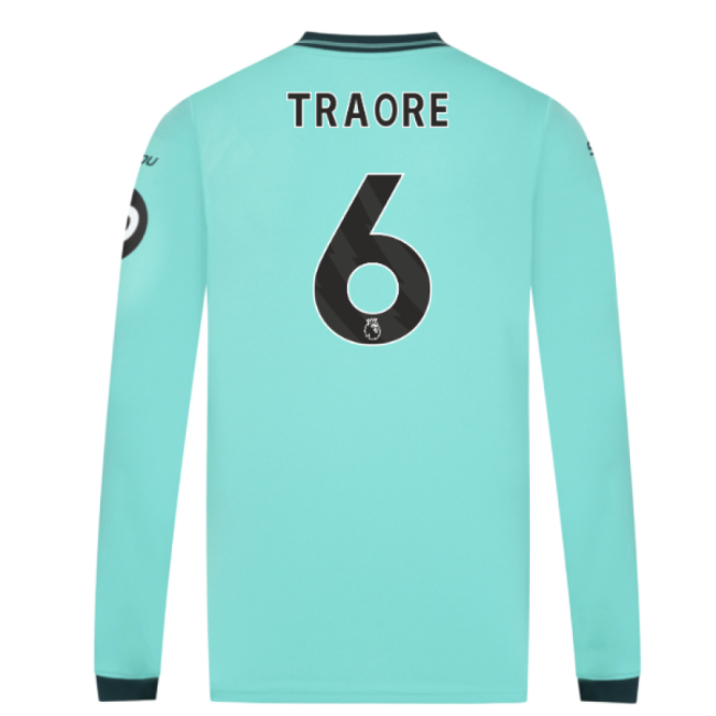 Finest Flexible 2025-2026 WOL Away Authentic Jersey - Traore 6 Ad#314