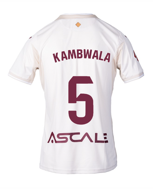 Villarreal Away KAMBWALA 5 Football Jersey for the 25-26 Season