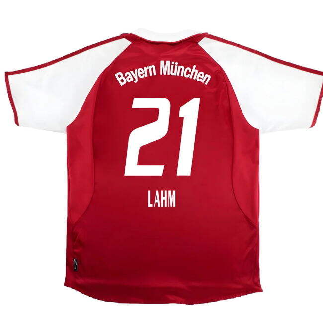Bayern Munich 2003-04 Home Shirt ((Excellent) XL) (Lahm 21)