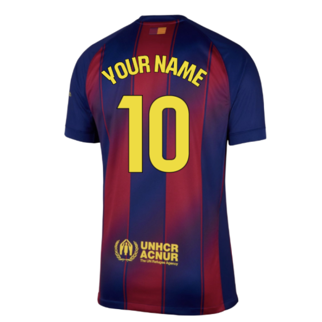 Camiseta Barcelona Hombres Local 2025-2026 - Alta Calidad