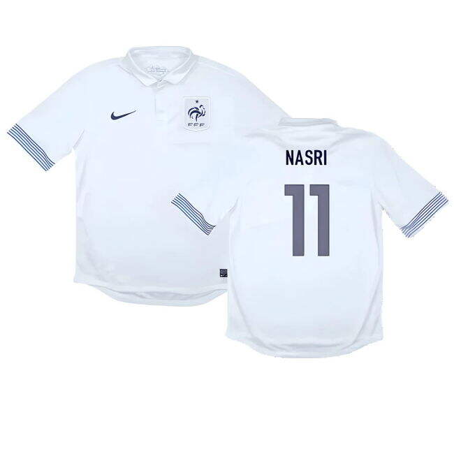 Licensed 2012-2013 France EURO Away Shirt