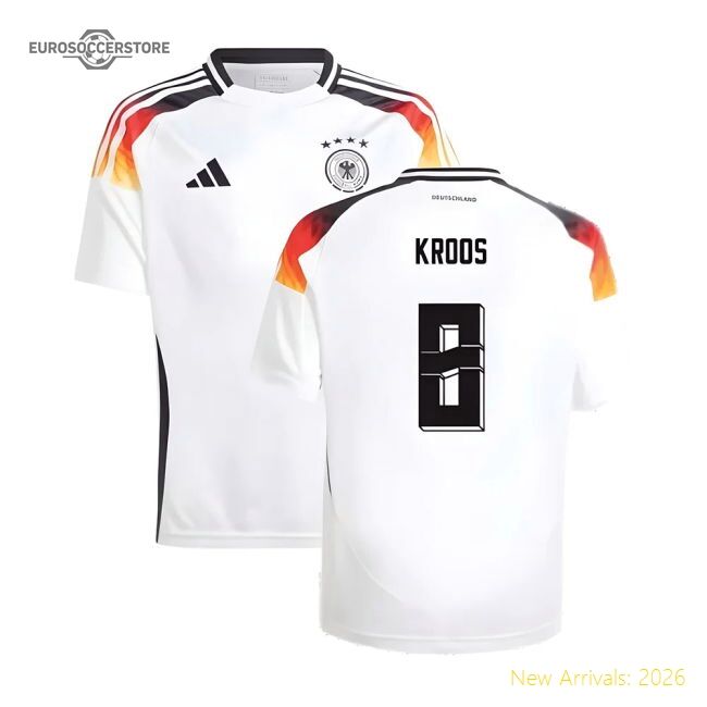 Professional Germany 2024-2025 Home Short Sleeve Shirt - Kroos Maestro