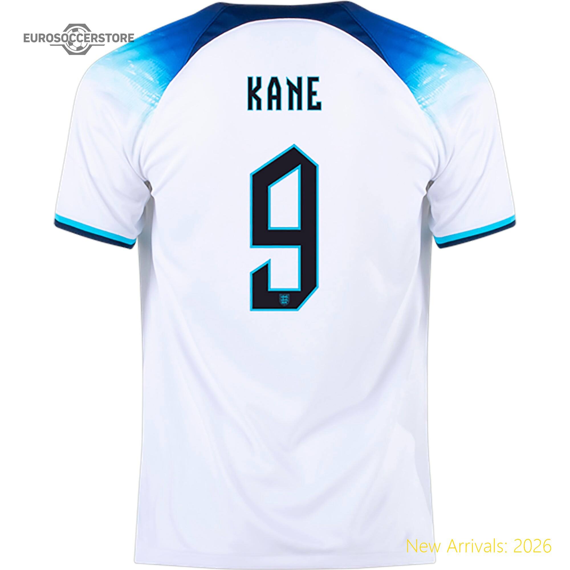 Eye-catching Kids Eng Kane England Home Home Durable Jersey 2022
