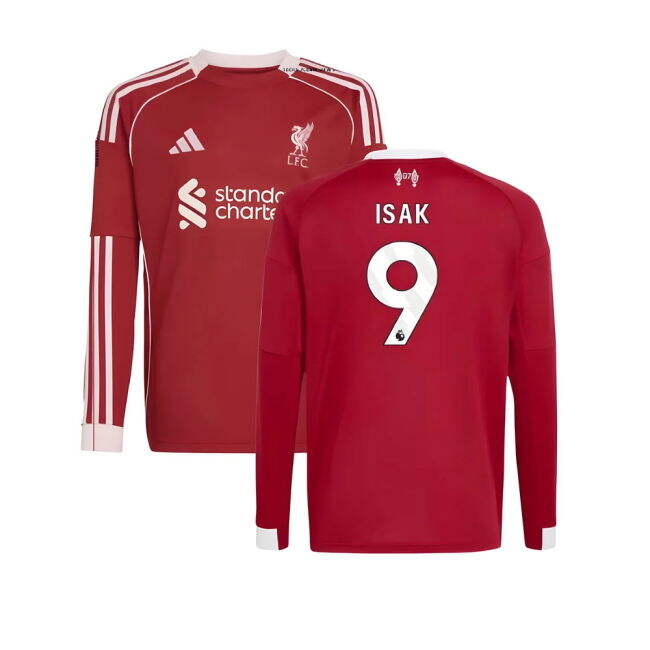 Elite Performance Liverpool Isak #9 Updated Design Passionate Footb...