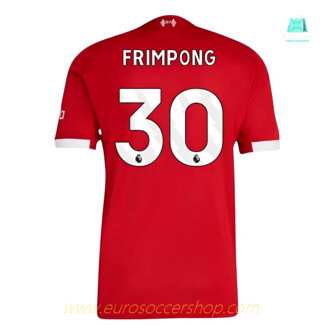 2025-2026 Liverpool Authentic Home Shirt (Frimpong 30)