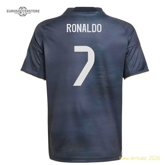 2025-2026 Real Madrid Road Jersey (kids) (ronaldo 7) - Collectors Item