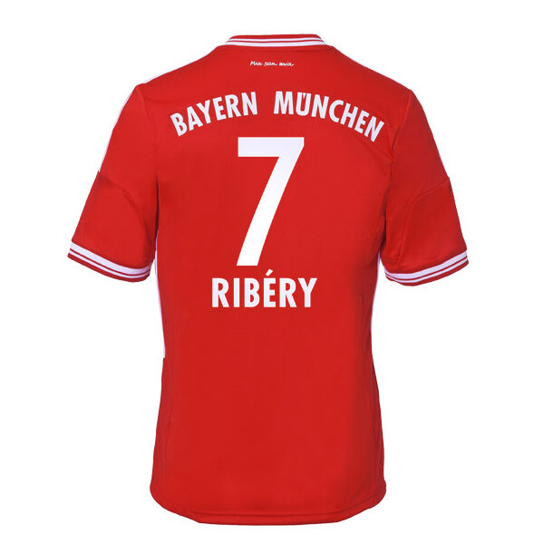 13-14 Bayern Munich 7 Ribery Home Shirt - Official Replica 893
