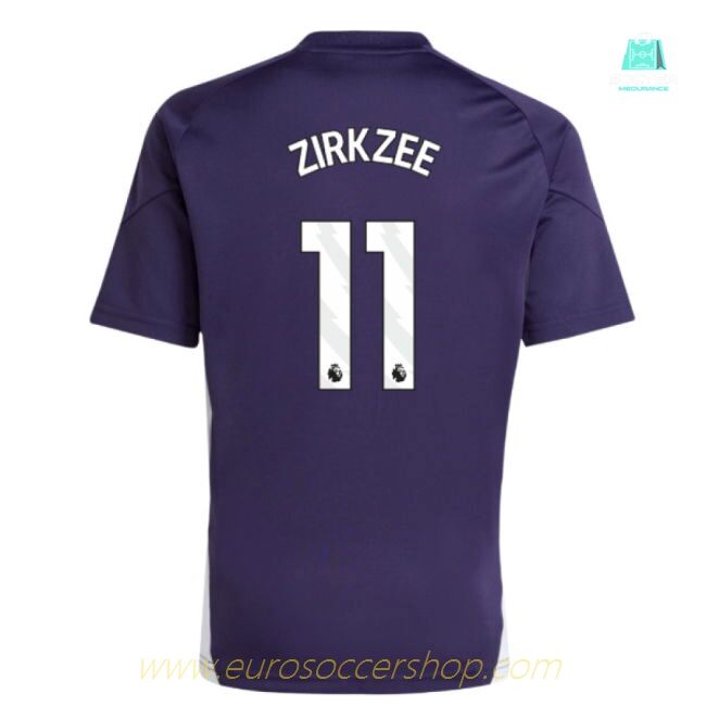 2025-2026 Man Utd Training Jersey (Aurora Plum) - Kids (Zirkzee 11)