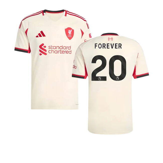 Affordable Liverpool Forever 20 2025-2026 Liverpool Away Shirt (For...