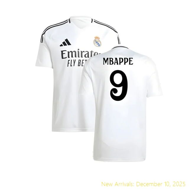 Official Real Madrid (rm) 2024-2025 Home - Football Fashion