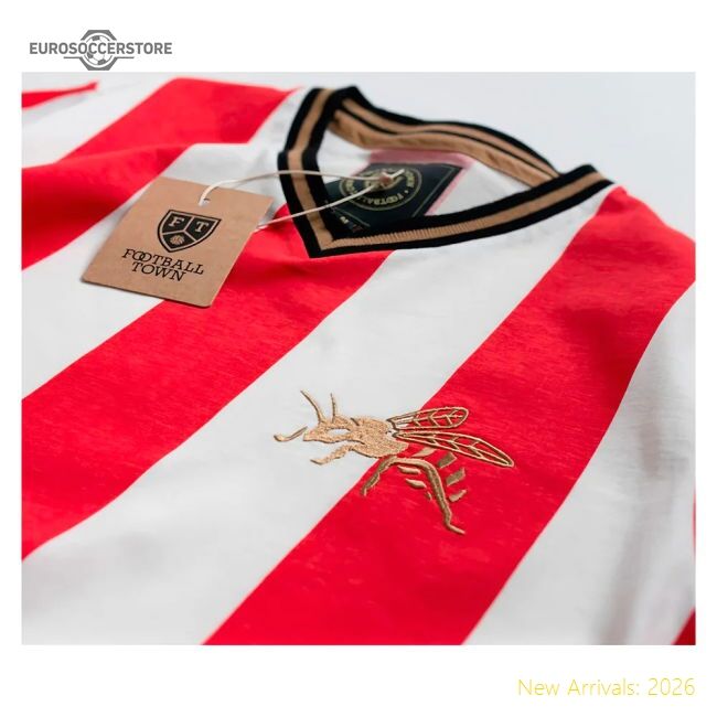 Superior Brentford The Bee Home Retro Football Shirt - Fantastic Value