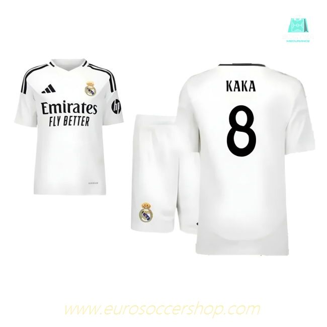 2024-2025 Real Madrid Home Youth Kit (Kaka 8)