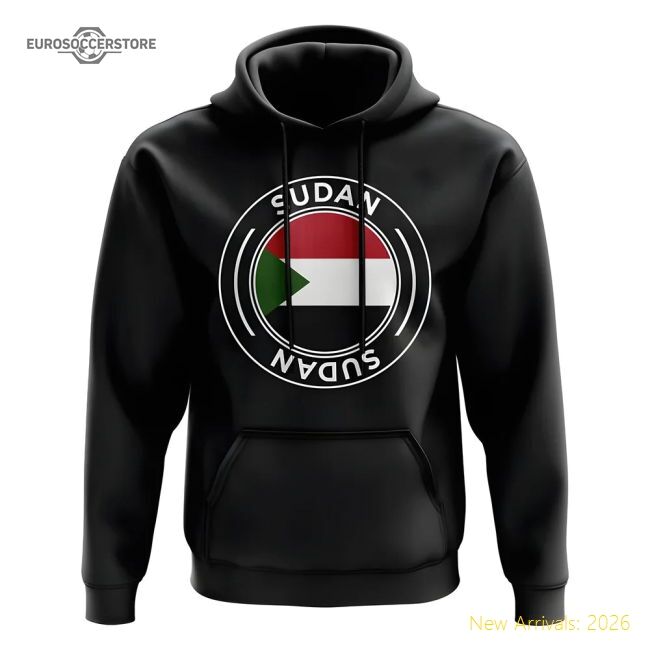Durable Sudan Football 20242025 Regular Hoodie Athletic