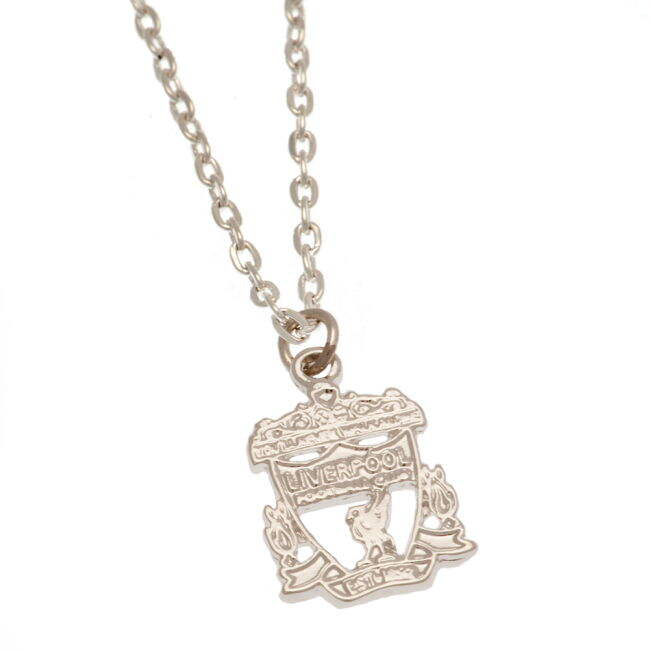 Liverpool FC Silver Plated Pendant & Chain CR (Collector's Item)
