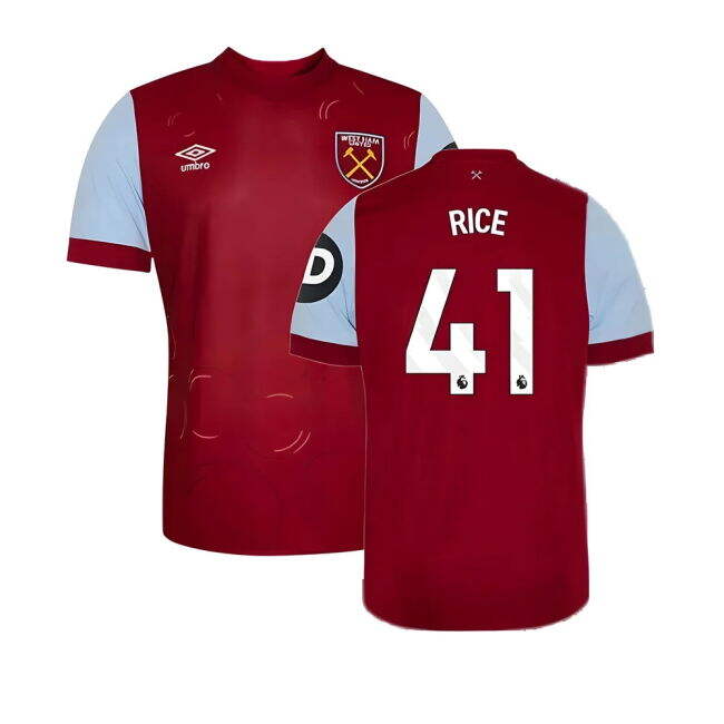 Authentic Replica West Ham Home Fan Jersey for Kids