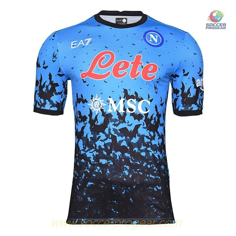 NAPLES JERSEY EA7 HALLOWEEN 2022 2023