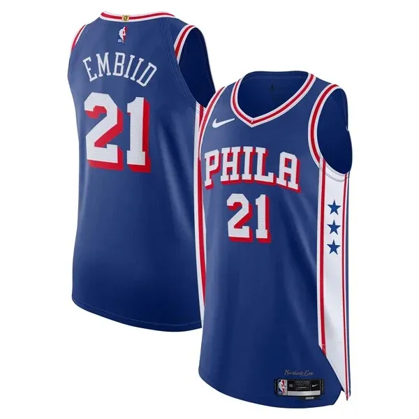 Joel Embiid PHI Authentic Jersey - high-quality swingman-jersey -