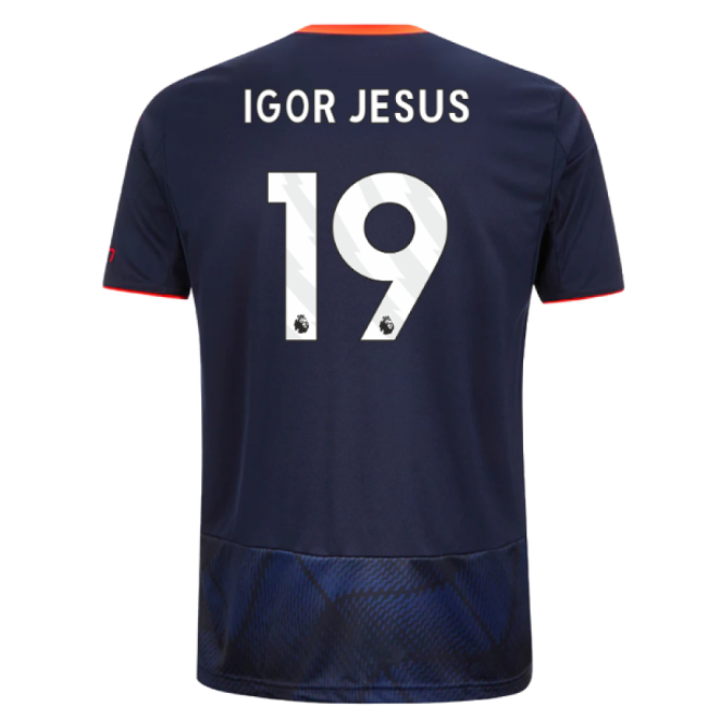 2025-2026 Nottingham Forest Third Shirt (Igor Jesus 19) - premium