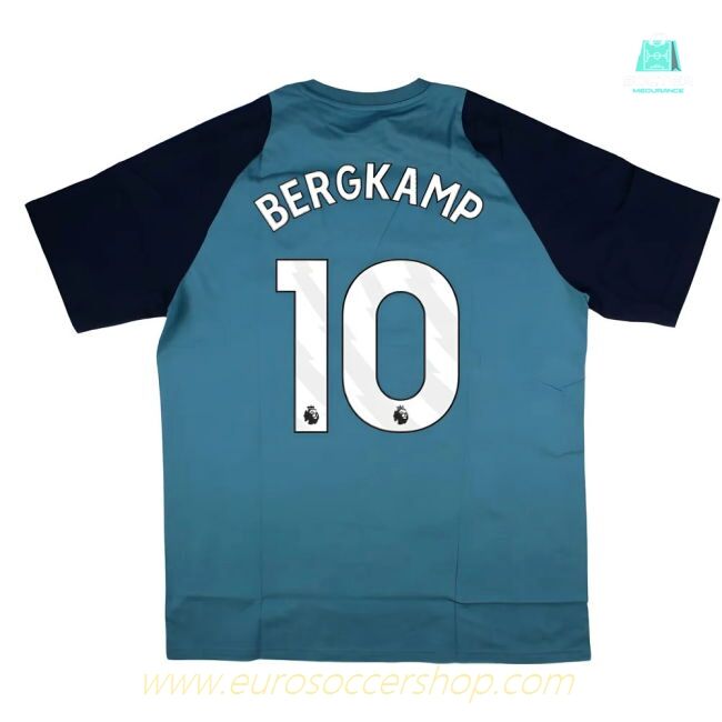 2025-2026 Arsenal Training Tee (Blanch Blue) (Bergkamp 10)