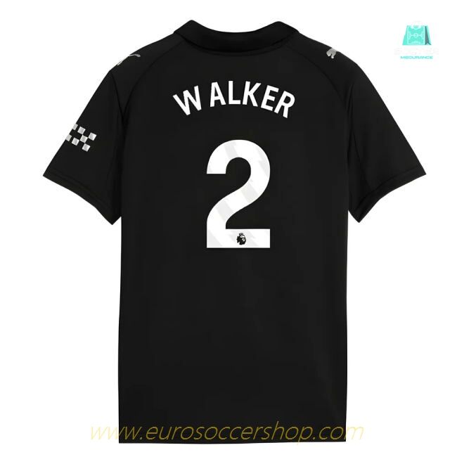 2025-2026 Man City Away Shirt (Kids) (Walker 2)