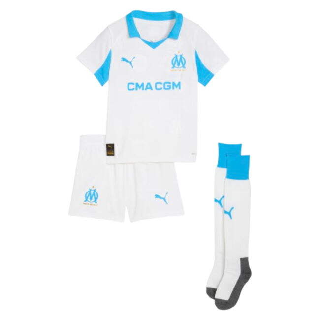 2025-2026 Marseille Home Mini Kit (Your Name)