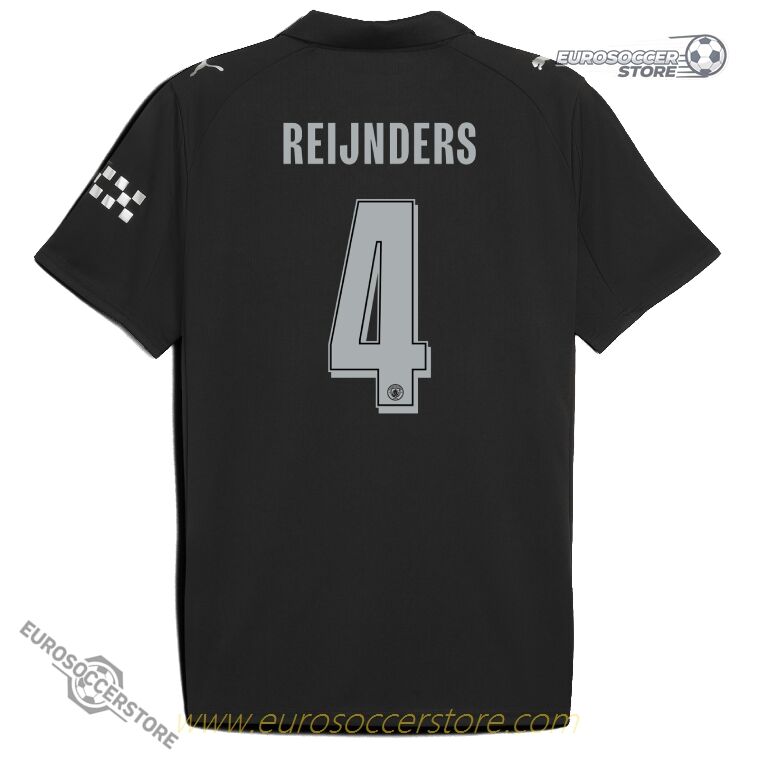 Away UCL Jersey 25-26 for Manchester City featuring REIJNDERS 4