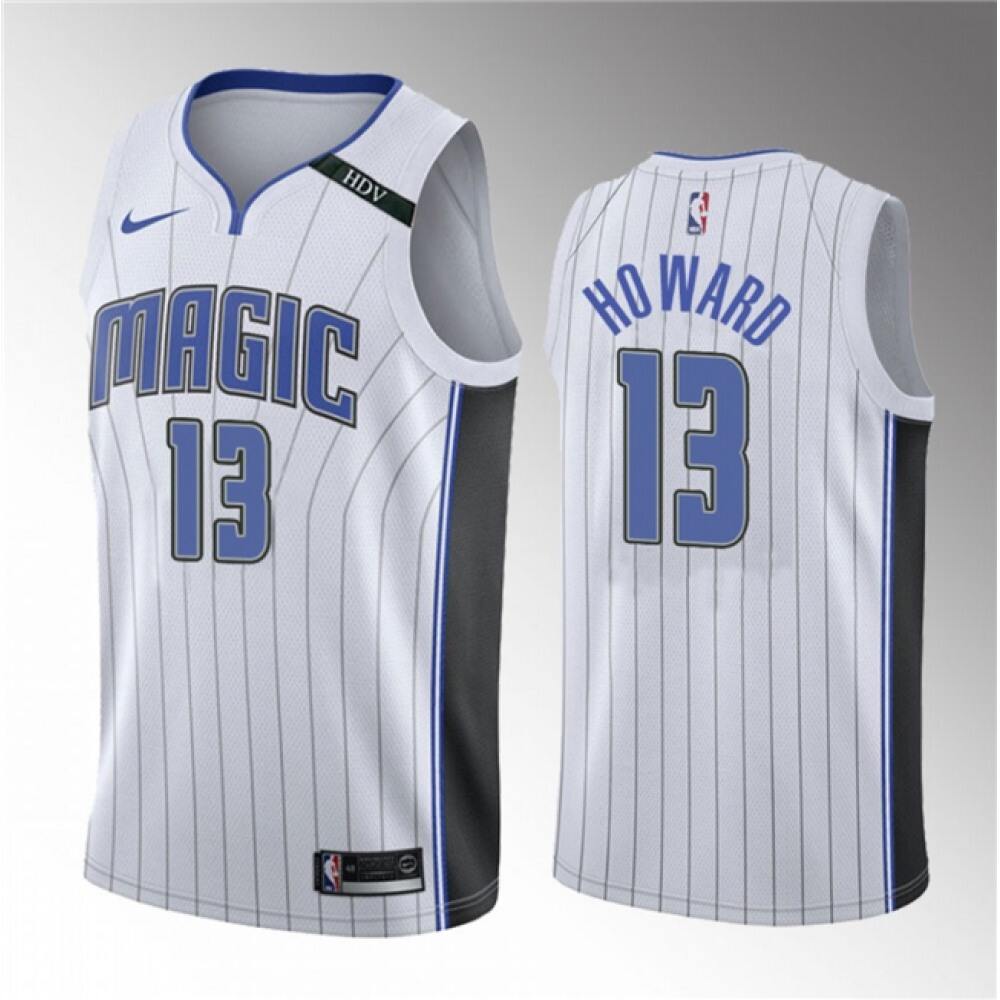 Performance Premium Men's Magic #13 Jett White Basketball Jersey