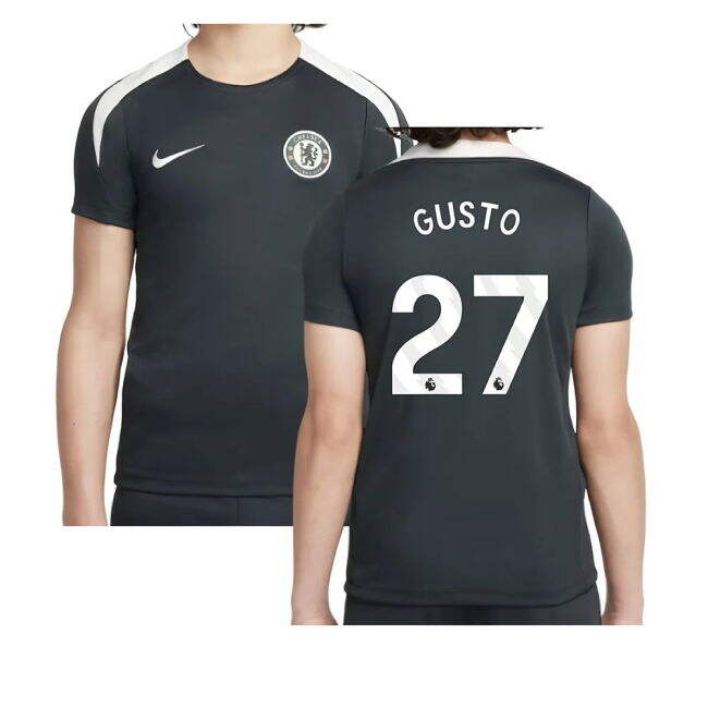 Chelsea 2025-20 Training Jersey Gusto #27 L S Kids