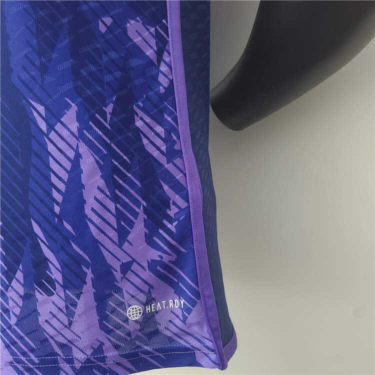 Argentina World Cup 2022 Away Purple Soccer Jersey Football Shirt