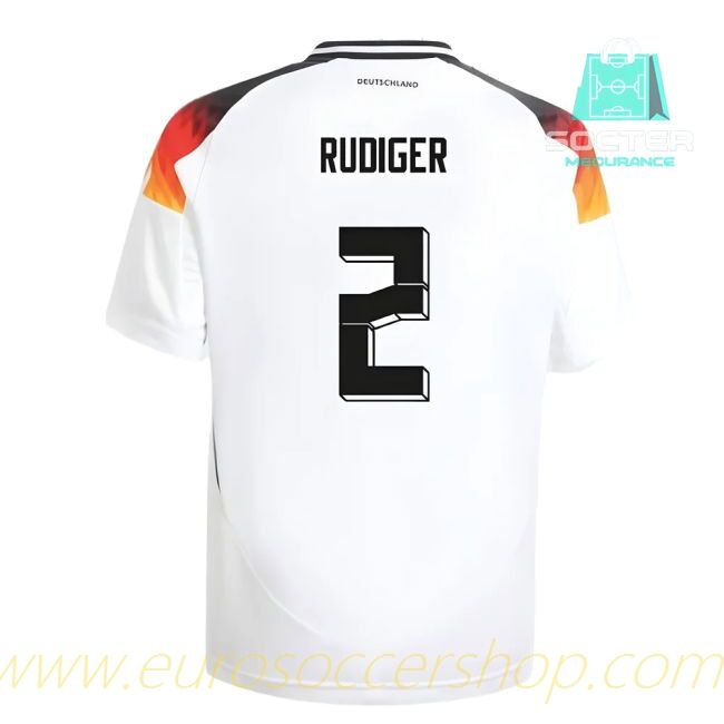 2024-2025 Season Germany NT Home Youth (Rudiger 2)