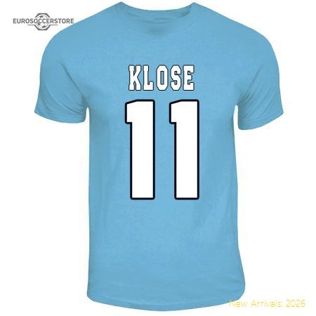 Elite Miroslav Klose Ss Lazio Hero T-shirt (sky Blue) - Affordable