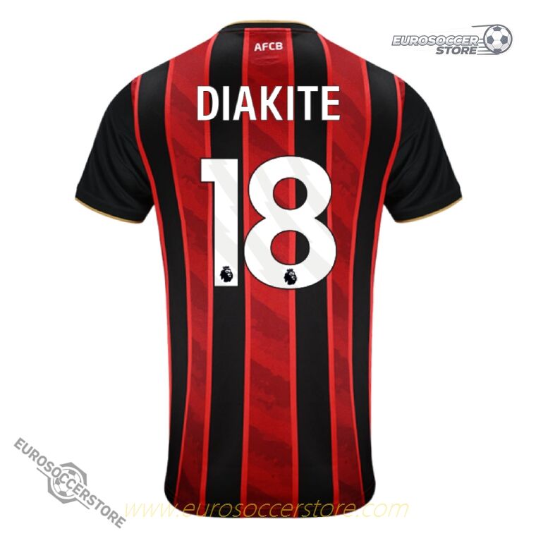 Bournemouth 25-26 Home Version DIAKITE 18 Jersey