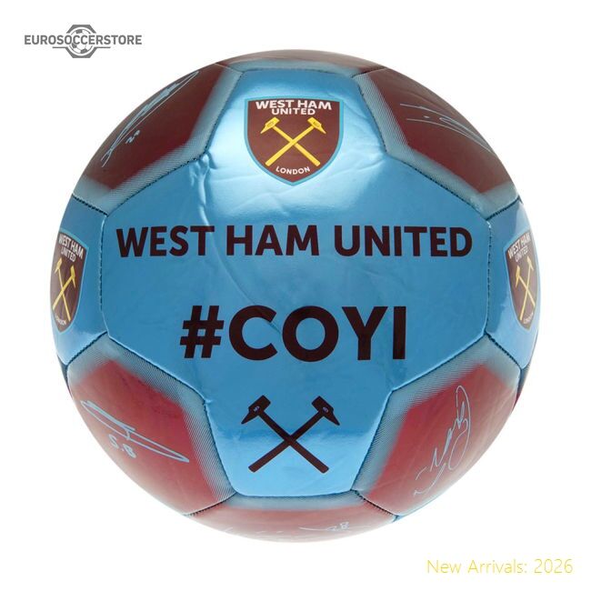 High-quality West Ham United Fc Sig 26 Skill Ball - Authentic Design