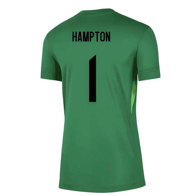 2025-2026 England Goalkeeper Shirt (Green) - Womens (Hampton 1)