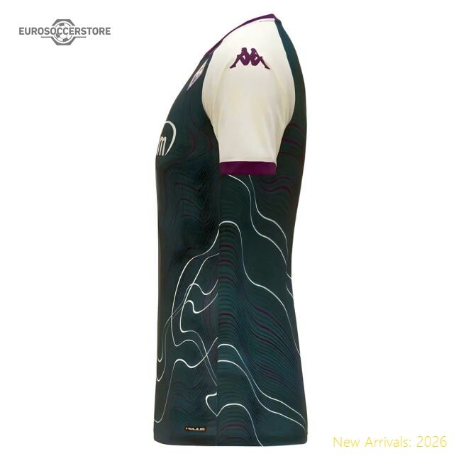 2025-2026 Fiorentina Fc Pre Match Shirt (turquoise) - Supporter Edition