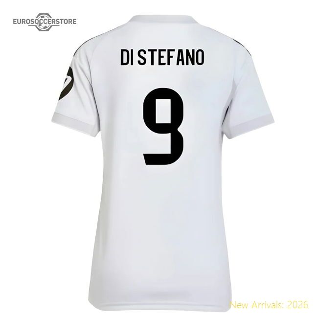Top-grade 2025-2026 Real Madrid First Jersey (womens) (di Stefano 9)